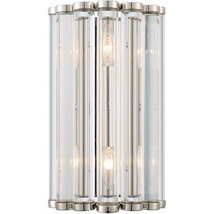 Elliot - 2 Light Wall Mount In Timeless Style - 8.13 Inches Wide By 14 Inches High