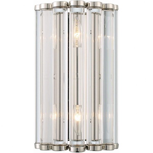 Elliot - 2 Light Wall Mount In Timeless Style - 8.25 Inches Wide By 14 Inches High