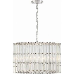 Elliot - 6 Light Chandelier In Traditional And Contemporary Style - 22.5 Inches Wide By 18 Inches High