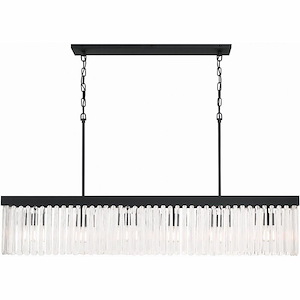 Emory - 6 Light Chandelier-23.75 Inches Tall and 49 Inches Wide