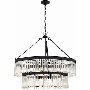 Emory - 9 Light 2-Tier Chandelier-30.25 Inches Tall and 32 Inches Wide - 1320067