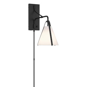 Fulton - 1 Light Task Wall Sconce-17.5 Inch Tall and 8 Inch Wide - 1366136