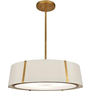 Fulton - Six Light Chandelier in Classic Style - 24 Inches Wide by 10.25 Inches High - 843952