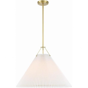 Gamma - 1 Light Pendant-19.5 Inches Tall and 24.5 Inches Wide