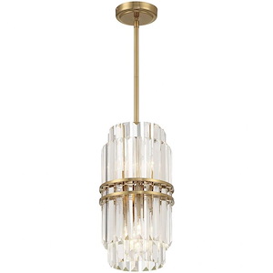 Hayes - 4 Light Mini Pendant-15 Inches Tall and 8 Inches Wide - 1341929
