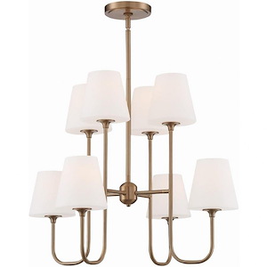 Keenan - 8 Light Chandelier in Classic Style - 28 Inches Wide by 22.62 Inches High - 931531