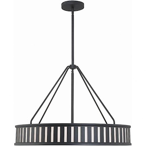 Kendal - 6 Light Pendant-20.5 Inches Tall and 28 Inches Wide - 1279603