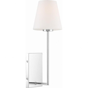 Lena - 1 Light Wall Mount in Traditional and Contemporary Style - 6 Inches Wide by 17.5 Inches High