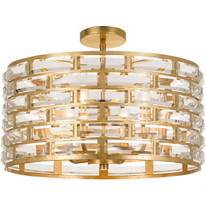 Meridian - 6 Light Flush Mount - 1333247