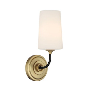 Niles - 1 Light Wall Sconce-12 Inch Tall and 4.75 Inch Wide