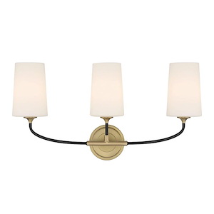 Niles - 3 Light Bath Vanity-12.25 Inch Tall and 23.5 Inch Wide