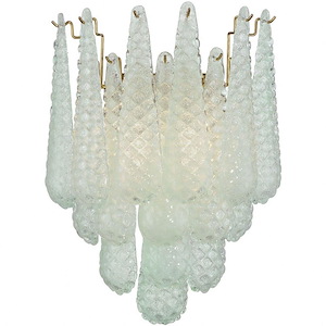 Ollie - 2 Light Wall Sconce-18.75 Inch Tall and 14 Inch Wide