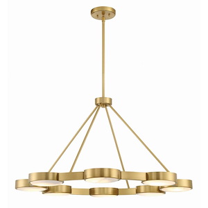 Orson - 8 Light Chandelier-21.5 Inches Tall and 38.5 Inches Wide - 1320084