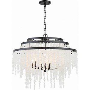 Poppy - 6 Light Chandelier-21.25 Inches Tall and 26.5 Inches Wide