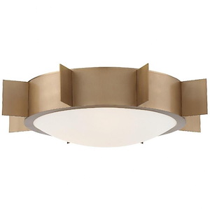 Solas - 3 Light Flush Mount in Classic Style - 17.75 Inches Wide by 4.75 Inches High