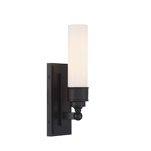 Wilcox - 8W 1 LED Wall Sconce-15.25 Inch Tall and 4.75 Inch Wide