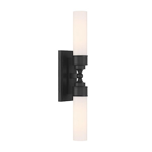 Wilcox - 8W 2 LED Wall Sconce-25 Inch Tall and 4.75 Inch Wide
