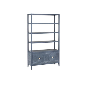 Santos - 2 Door Storage Etagere In Bohemian Style-82 Inches Tall and 48 Inches Wide - 1316524