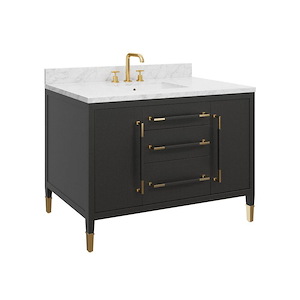 Verona - Vanity with Rectangular Undermount Sink-34 Inch Tall and 48 Inch Wide - 1394361