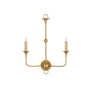 Nottaway - 2 Light Wall Sconce-24 Inches Tall and 17.75 Inches Wide - 1297392