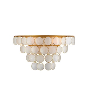 Bon Vivant - 3 Light Wall Sconce In Mid-Century Modern Style-10.75 Inches Tall and 20 Inches Wide - 1316570