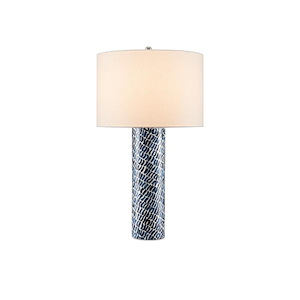 Indigo - 1 Light Table Lamp-27.5 Inches Tall and 16 Inches Wide - 1296616