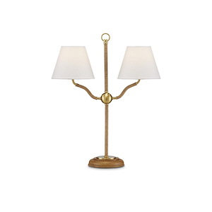 Sirocco - 2 Light Table Lamp-22.25 Inches Tall and 18.5 Inches Wide - 1296422