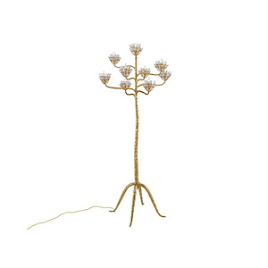 Agave Americana - 9 Light Floor Candelabra - 723197