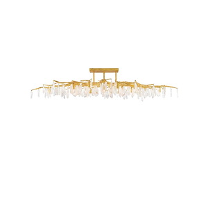 Forest Light - 14 Light Semi-Flush Mount - 861530