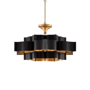 Grand Lotus - 6 Light Large Chandelier - 551997