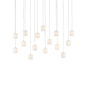 Dove - 15 Light Rectangular Pendant - 1033655