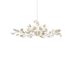 Lunaria - 6 Light Oval Chandelier-25 Inches Tall and 51 Inches Wide - 1297429