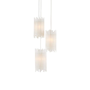 Escenia - 3 Light Multi-Drop Pendant In 10 Inches Tall and 9.5 Inches Wide - 1087570