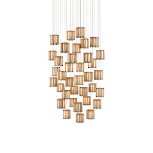 Daze - 36 Light Multi-Drop Pendant In 9 Inches Tall and 36.5 Inches Wide - 1087559