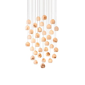 Lazio - 36 Light Multi-Drop Pendant In 13 Inches Tall and 36 Inches Wide - 1087604