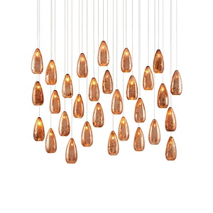 Rame - 30 Light Multi-Drop Pendant In 21 Inches Tall and 54 Inches Wide - 1087632