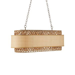 Isola - 6 Light Chandelier-18 Inches Tall and 42.5 Inches Wide - 1296435