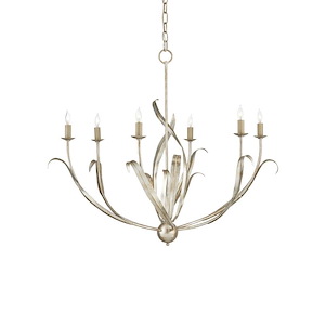 Menefee - 6 Light Chandelier-28 Inches Tall and 32 Inches Wide - 1296752