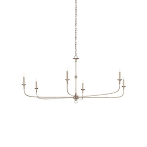 Nottaway - 6 Light Large Chandelier-25.75 Inches Tall and 61 Inches Wide - 1296858