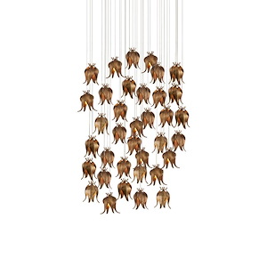 Iota - 36 Light Round Pendant-23.5 Inches Tall and 37.5 Inches Wide - 1296935