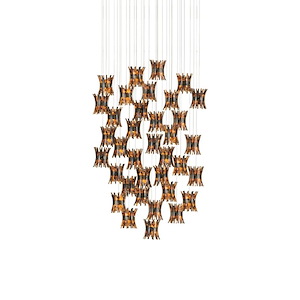 Alsop - 36 Light Round Pendant-9.5 Inches Tall and 37 Inches Wide - 1296515