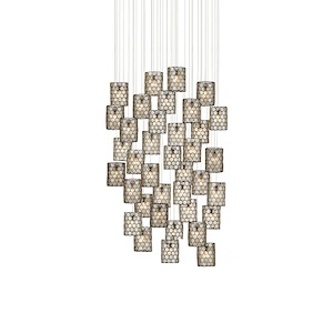 Regatta - 36 Light Round Pendant-13 Inches Tall and 35 Inches Wide - 1296874