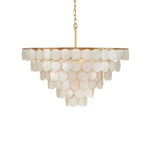 Bon Vivant - 5 Light Large Semi-Flush Mount In Mid-Century Modern Style-24.5 Inches Tall and 30.25 Inches Wide - 1316636