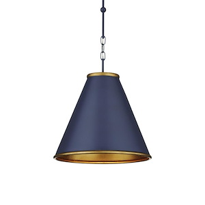 Pierrepont - 1 Light Small Pendant-18 Inches Tall and 16 Inches Wide - 1296907