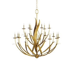 Menefee - 18 Light Large Chandelier-46.75 Inches Tall and 49.25 Inches Wide - 1297022
