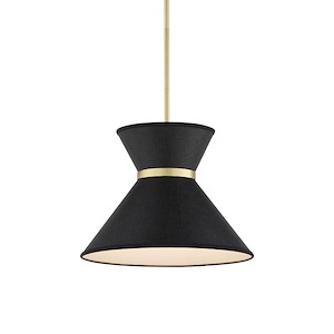 Avignon - 1 Light Pendant In Contemporary Style-16.5 Inches Tall and 16.5 Inches Wide - 1316640