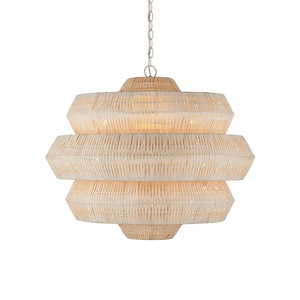 Antibes - 9 Light Chandelier In Modern Style-24 Inches Tall and 30 Inches Wide - 1316654