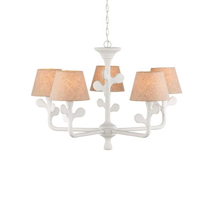 Charny - 5 Light Chandelier In Contemporary Style-28.5 Inches Tall and 42 Inches Wide - 1316687