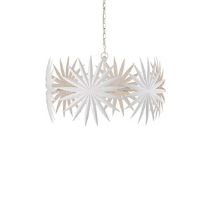 Bismarkia - 6 Light Small Chandelier-19 Inches Tall and 30 Inches Wide - 1343501