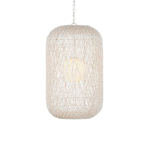 Cocoon - 1 Light Large Pendant-34.5 Inches Tall and 21 Inches Wide - 1343506